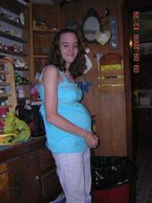 Mommy pregnant with boston